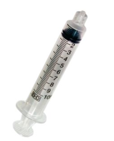 BD® Syringe, 10 mL Luer Lock Bulk Non-Sterile, Polypropylene, 301029