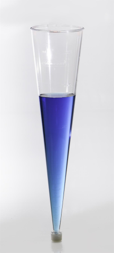 Imhoff Settling Cone, 1000 mL, Styrene, Bel Art Products, H38990-0000