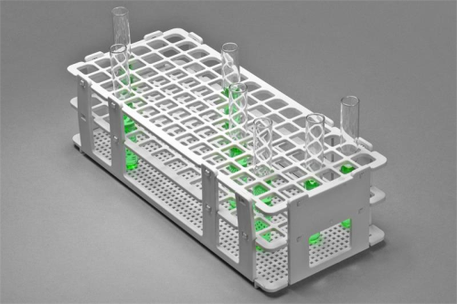 Rack, No Wire Polypropylene Test Tube, 90-Place, 10-13 mm Tubes, Bel Art Products, F18745-0000