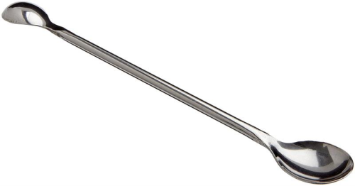 Weigh Spoon, Stainless Steel, 2PK, Double End, 18 cm long, Bel Art Products, H36729-0018