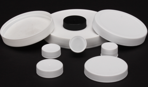 Cap, White Molded Polypropylene with No Liner, 70-400 Neck Finish, 50270NL2