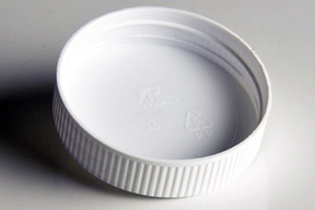 Bottle Cap, White, Polypropylene, 70-450, Unlined