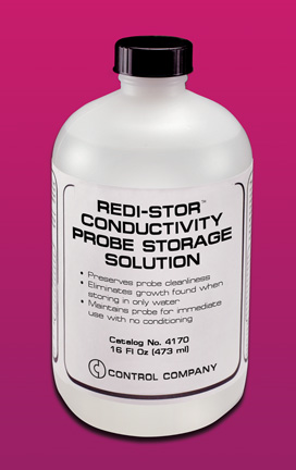 Redi-Stor Conductivity Probe Storage Solution (Sold by Each / Each = 16  oz.16  oz. Bottle)
