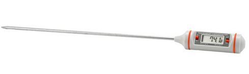 Traceable Extra-Long-Stem Ultra Thermometer, Range is 58 to 572 F and 50 to 300 C x 0.1,  Accuracy 0.5 C, Antylia, 4354
