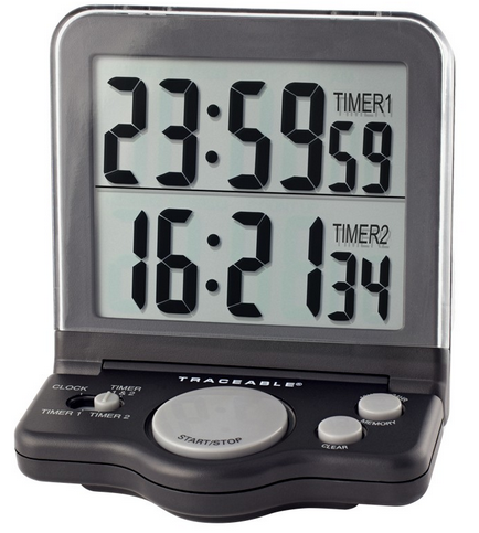 Traceable Jumbo Timer, Timing range is 24 hours to 1 second, , 5022
