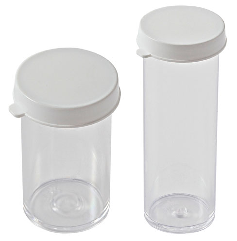 Container with Snap Cap, 10 Dram, 1 in.W x 1.25 in.H