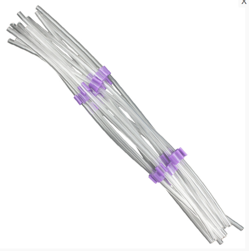 Pump Tubing, Two-Stop, PVC, Color Coded, Purple/Purple, 2.06 mm I.D.