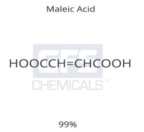 Maleic Acid, 99%, 500 g, GFS Chemicals, 17281