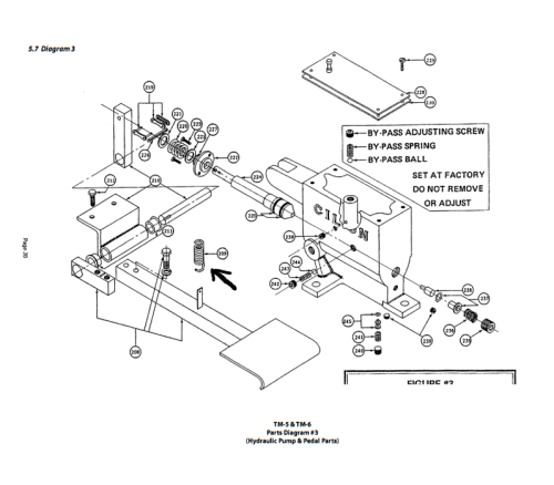 Pump Pedal Spring for Gilson Test-Master Testing Screens