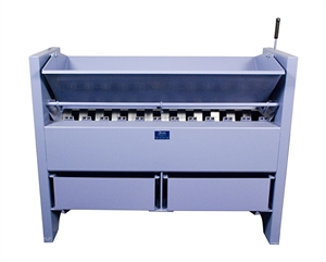 Gilson Model SP-0 Universal Splitter, 3.5 cu.ft. Hopper Capacity, 48-1 in. Chute Bars,