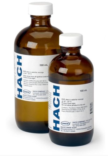 Cyclohexanone, 100 mL Amber Glass Bottle, HACH, 1403332