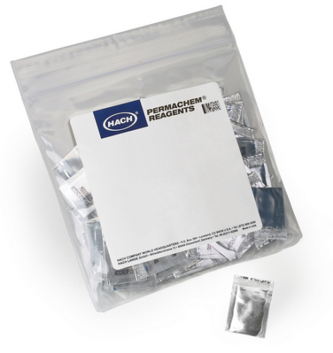HACH DPD Free Chlorine Reagent Powder Pillows, 5 mL Sample, PK/100