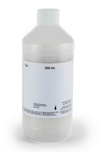 HACH Ammonia Standard Solution, 10 mg/L ± 0.5 mg/L as NH3-N, 500 mL