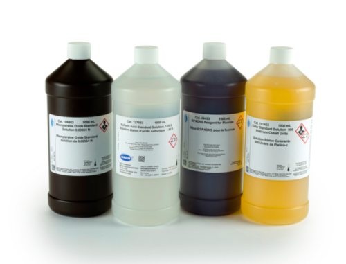 Rochelle Salt Solution, 500 mL Poly Bottle, HACH, 172549