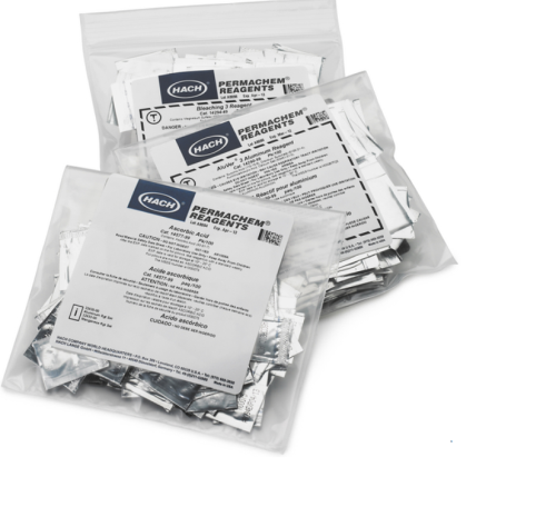 Aluminum Reagent Set, Aluminon Method, 0.008 - 0.800 mg/L Al, 100 Tests, HACH, 2242000
