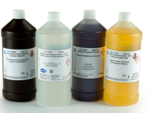 Chloride Standard Solution, 100 mg/L, 1 L Poly Bottle, HACH, 2370853
