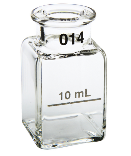 Sample Cell, 1 in. Square Glass, 10 mL Matched Pair, HACH, 2495402