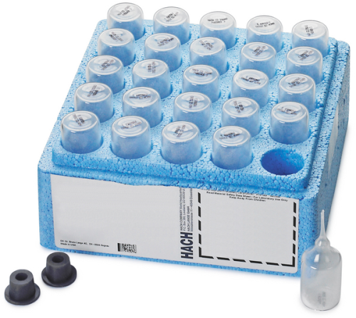 DPD Total Chlorine Reagent, AccuVac Ampules, Range: 0.02 to 2.00 mg/L (Non-Regulated)