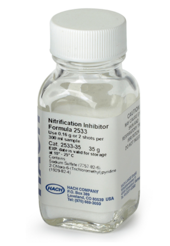 Nitrification Inhibitor for BOD, Formula 2533T, TCMP, 35 g Bottle