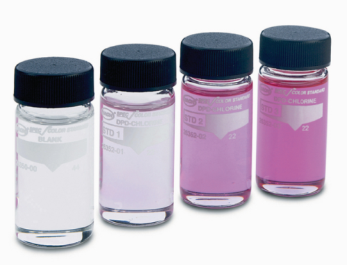 SpecCheck Secondary Gel Standards Set, DPD Chlorine - MR, HACH, 2980500