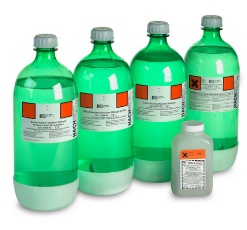HACH Series 5000 Silica Analyzer Reagent Set with Silica Standard (Contains Molybdate 3 Reagent)