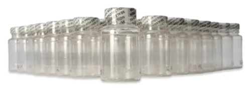 Bottles, Sterile, 120 mL Colitag Sample, 100/PK, Shrink-banded, Polystyrene with Thiosulfate, HACH, 8888006