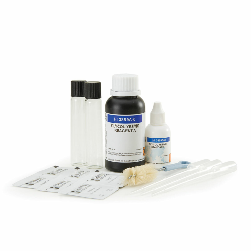 Glycol Chemical Test Kit, 25 Tests, Hanna Instruments, HI3859