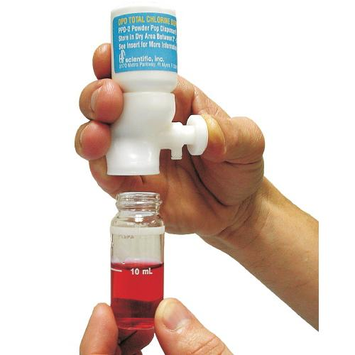 DPD Pop Dispenser, Total Chlorine, 10 mL, 400 Tests. For Test kits Using Tablet Technology.