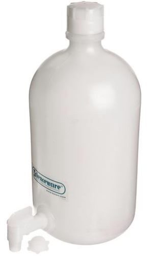 Scienceware Polyethylene Carboy with Spigot, 2 gallons, Bel-Art Products, 11847-0030 [CLEARANCE STOCK EXHAUSTED-SPECIAL PRICING NO LONGER VALID-NOW AVAILABLE AT REGULAR PRICING]