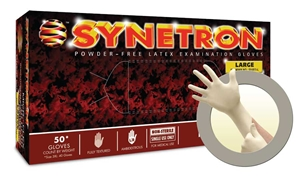 Glove, Microflex Synetron (Registered), Powder-Free Latex, Extra Large, 50/PK, 10PK/CS, Insource, SY911-XL