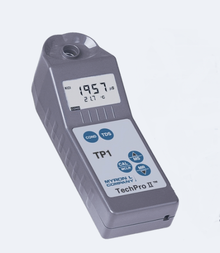TechPro II Handheld Conductivity/Total Dissolved Solids (TDS) Meter, Myron L, TP1