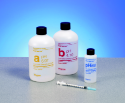 Pure Water pH Test Kit, Buffers: 475 mL ea, ISA: 60 mL ea