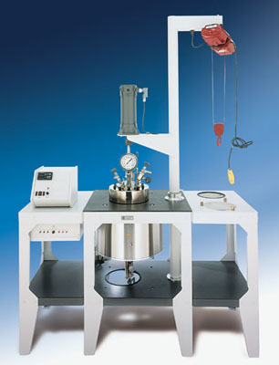 PAR-4555 Series Floor Stand Reactors by Parr Instruments, 10 - 20 L, 1900 psi