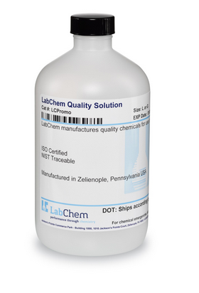 Calcium Chloride, 2.75% w/v, for BOD, 500 mL Poly Bottle, Labchem, LC127301