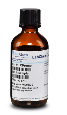 Diphenolcarbazone-Bromophenol Blue for Chloride, 125 mL Amber Glass Bottle, Labchem, LC136807