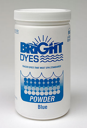 Dye, Water Tracer, Bright Standard Blue Powder, 1 lb EA, 105002