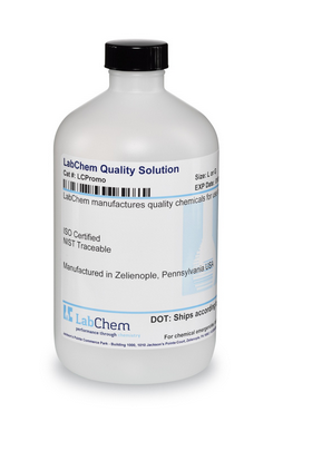 Isopropyl Alcohol, 70% v/v (Made from ACS Grade), 500 mL Poly Bottle, LabChem, LC157601