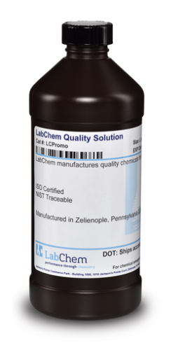 Potassium Iodate-Iodide, 0.0125 N (0.002083 M) (1mL = 0.5 mg SO3 2-), for Sulfite, 500 mL Amber Poly Bottle, Labchem, LC196601