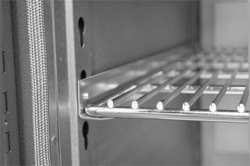 Heavy-duty Chrome Plated Shelf Supports for Quincy Bench Ovens, Package of Two, Quincy Lab Inc, 301-5001