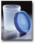 Specimen Cup, with Screw Cap, 4.5  oz. (Case of 500)