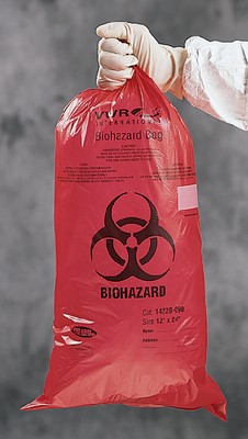 Autoclavable, Plain, Polypropylene Biohazard Bags, 24 x 36 (Case of 200 bags)