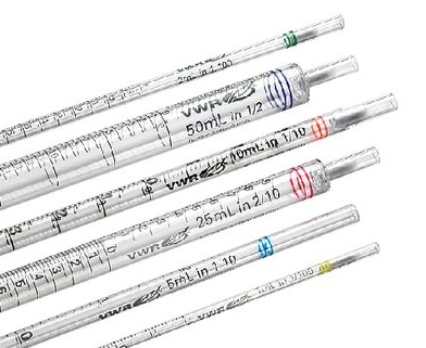 Disposable Serological Pipets, Polystyrene, Sterile, Plugged, 50 mL (Case of 100) [REPRESENTATIVE IMAGE]