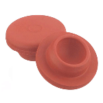 20 mm Stopper, St Plug (13X20) Red Rubber, 1000/CS