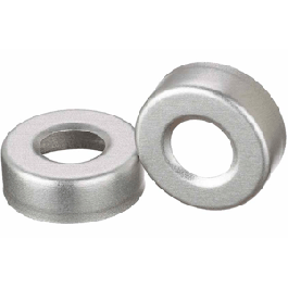 20 mm Seal, Open Top, Aluminum, Natural, Unlined, 1000/CS