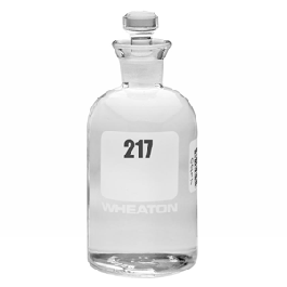 300 mL BOD Bottle, 217-240, with Glass Robotic Stopper, 24/CS, Wheaton 227497-10