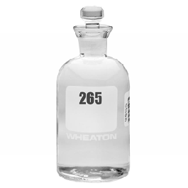 300 mL BOD Bottle, 265-288, with Glass Robotic Stopper, 24/CS, Wheaton 227497-12